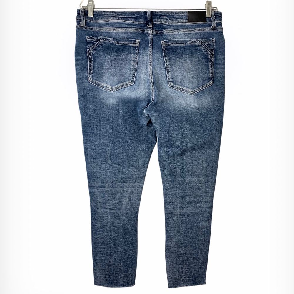 Buckle Black Ankle Skinny Jeans - Picture 2 of 6